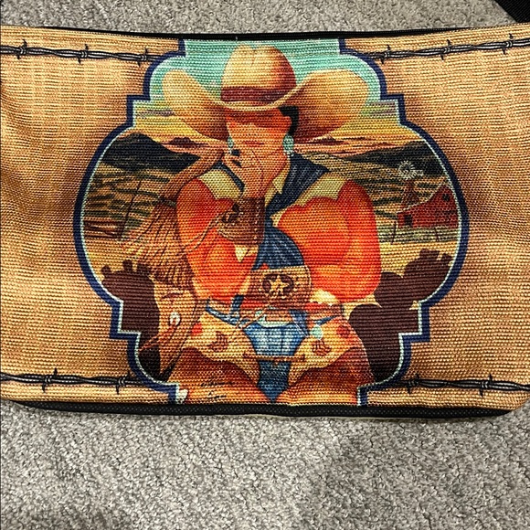El Paso Saddle Company Handbags - El Paso Saddle Company Tapestry Tote Bag